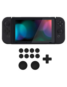 Juego de Cubiertas para Nintendo Switch y Switch Lite Negro