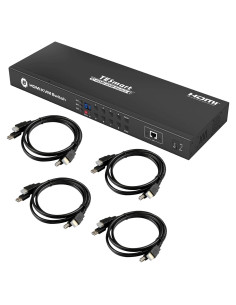 Interruptor KVM HDMI TESmart 8 Puertos 4K 30Hz USB 2.0