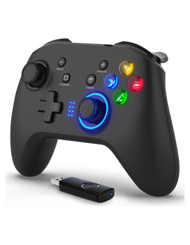 Controlador Inalámbrico Forty4 GC201 para Juegos PC/PS3/Switch