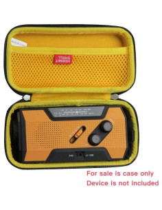 Funda dura Hermitshell para radio solar FosPower 16x6.8x5.1cm 2