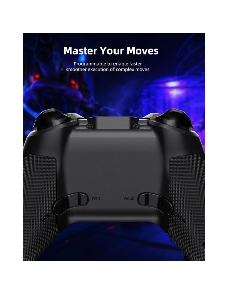 Controlador Inalámbrico Forty4 GC201 para Juegos PC/PS3/Switch Controlador Inalámbrico Forty4 GC201 para Juegos PC/PS3/Switch