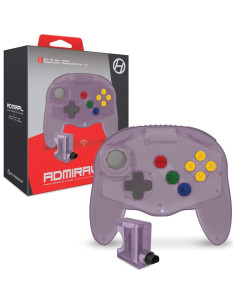 Controlador Inalámbrico Hyperkin Admiral + Tarjeta 256KB N64 2