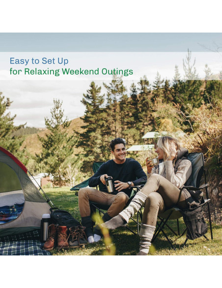 Carpa para 2 Personas Wakeman con Cubierta para Lluvia