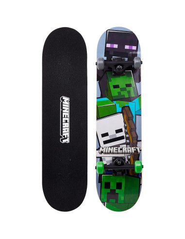 Skateboard Voyager Minecraft 78.74 cm 9 capas Arce