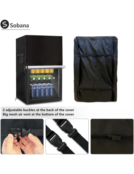 Cubierta para Refrigerador Sobana 20x20x33cm Impermeable