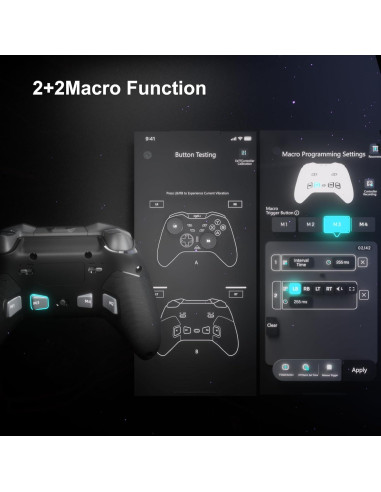 Controlador Inalámbrico PXN P5 para PC y Switch Negro