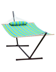 Hamaca para 2 Personas Prime Garden con Soporte Verde