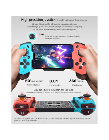 Controlador de Juego Móvil Joso para iPhone y Android