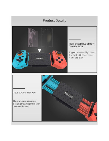 Controlador de Juego Móvil Joso para iPhone y Android