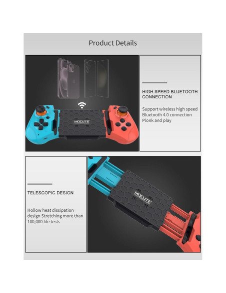 Controlador de Juego Móvil Joso para iPhone y Android