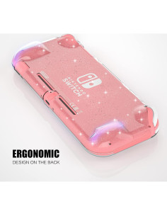 Funda Glitter y Empuñaduras para Nintendo Switch Lite 2
