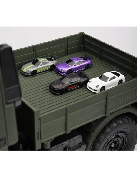 Coche RC Turbo Racing C74 Drift 1:76 4CH Control Remoto