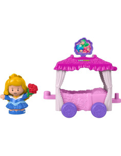 Carro Princesa Aurora Little People Fisher-Price 8.5x13x13.5cm 2