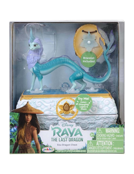 Cofre de Joyería Sisu Disney Raya y el Último Dragón 12.7x17.8cm