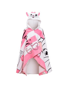 Toalla con Capucha Disney Marie 125x75cm 100% Algodón