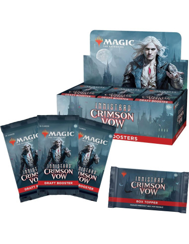 Caja de Refuerzo Draft Magic Innistrad Crimson Vow 36 Paquetes
