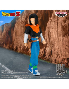 Figura Androide 17 Banpresto 17 cm Dragon Ball Z 2