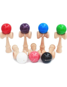 Bola de Kendama DANNI de Madera Azul 6cm Unisex 2