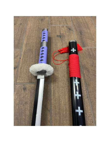 Espada de Espuma Cosplay KinStore 104 cm Samurai Law Purple