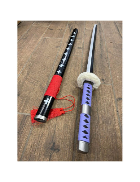 Espada de Espuma Cosplay KinStore 104 cm Samurai Law Purple