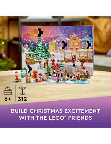 Calendario de Adviento LEGO Friends 2022 41706 24 Regalos