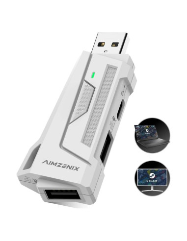 Adaptador de Teclado y Ratón AIMZENIX AX200 para PC y Switch