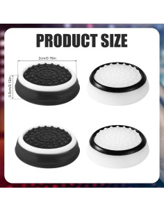 4 Agarre de Pulgar XIHIRCD para Joystick PS5 PS4 Xbox Switch 2