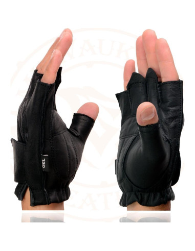 Guantes de Cuero Sin Dedos Milwaukee SH442 2X Grande