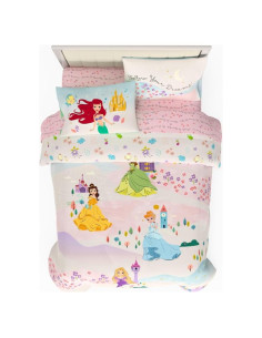 Conjunto de Ropa de Cama Franco Princesa Disney Reina 5 Piezas
