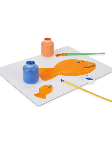 Juego de Lienzos Crayola 2 Piezas 22.86x30.48cm Blancos