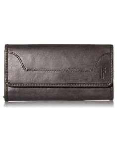 Cartera de Cuero Frye para Mujeres Talla Única Carbón