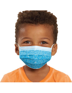 Mascarilla Desechable Just Play para Niños 14 Unidades 2-7 Años 2