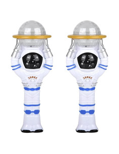 Varita mágica astronauta iluminada Forest & Twelfth, 2 unidades