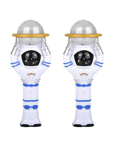 Varita mágica astronauta iluminada Forest & Twelfth, 2 unidades