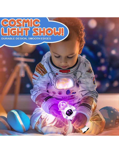 Varita mágica astronauta iluminada Forest & Twelfth, 2 unidades