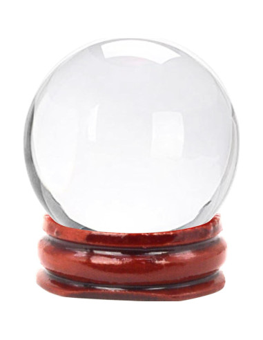Bola de Cristal Feng Shui 40mm Transparente para Decoración