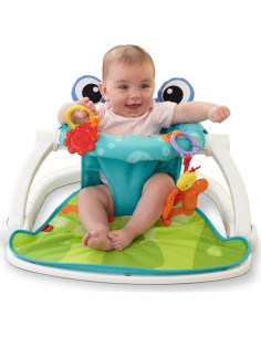 Silla de Piso Portátil Fisher-Price Sit-Me-Up Rana 2