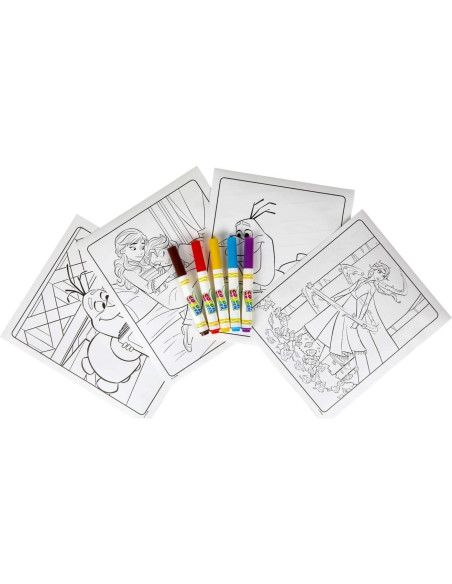 Conjunto de Colorear Color Wonder Crayola Frozen 2 - 18 Páginas