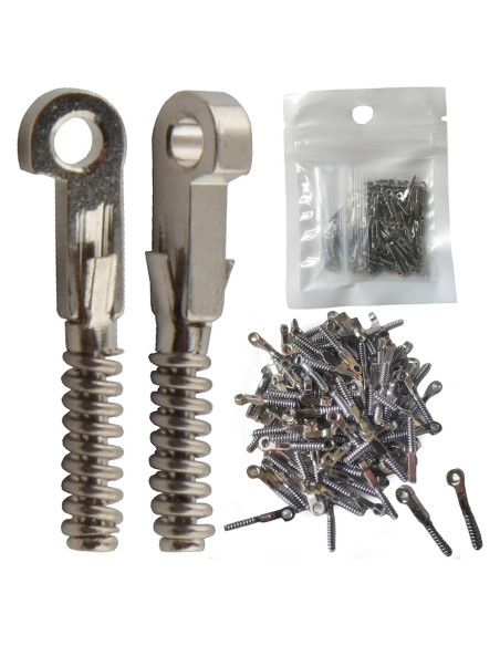 100 Piezas Bisagras de Metal para Gafas ALEYHA - Reemplazo