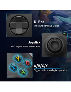 Controlador de Juegos Genérico con Cable para PC - Vibración Doble 2