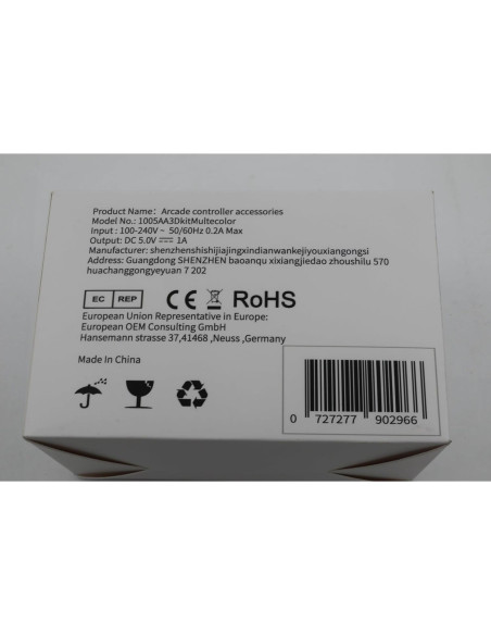 Controlador Arcade SJ@JX Kit DIY USB PS2 Sin Retraso