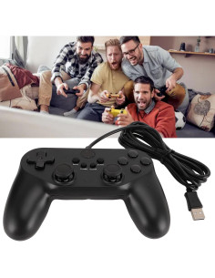 Controlador de Juego ASHATA USB con Cable para PC 360 2