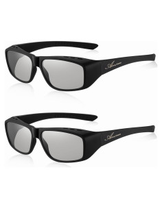 Gafas 3D Pasivas AoHeng Modelo 09 Marco Grande 2 Pzas