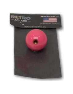 Palanca de Arcade Clásica Rosa - RetroArcade.us 3.5 cm