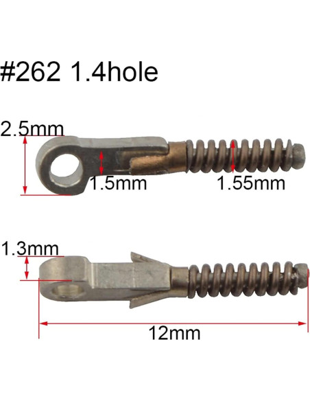 100 Piezas Bisagras de Metal para Gafas ALEYHA - Reemplazo