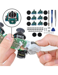 Reemplazo Joysticks Analógicos 3D Suifaqi para PS5 - 6 Piezas 2