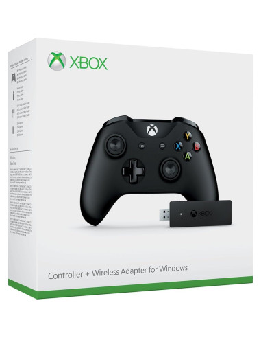 Controlador Inalámbrico Xbox Microsoft CWT-00001 + Adaptador