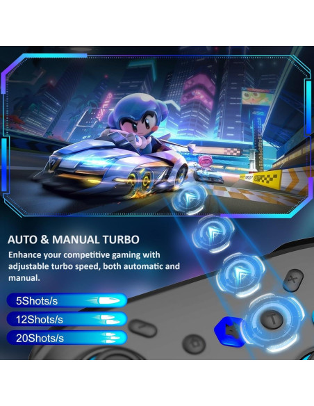 Controlador Inalámbrico DOYO KT735 para Nintendo Switch y PC