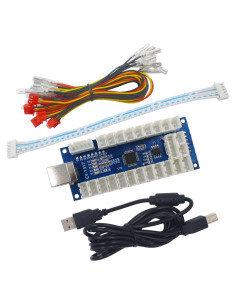 Controlador Arcade USB SJ@JX LED Zero Delay PC PS3