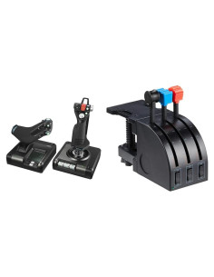 Control de Vuelo Logitech G X52 Pro con Pantalla LCD